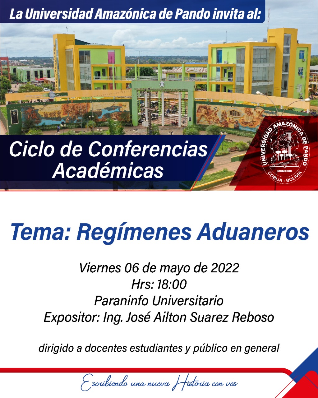 CONFERENCIA VIRTUAL: REGÍMENES ADUANEROS